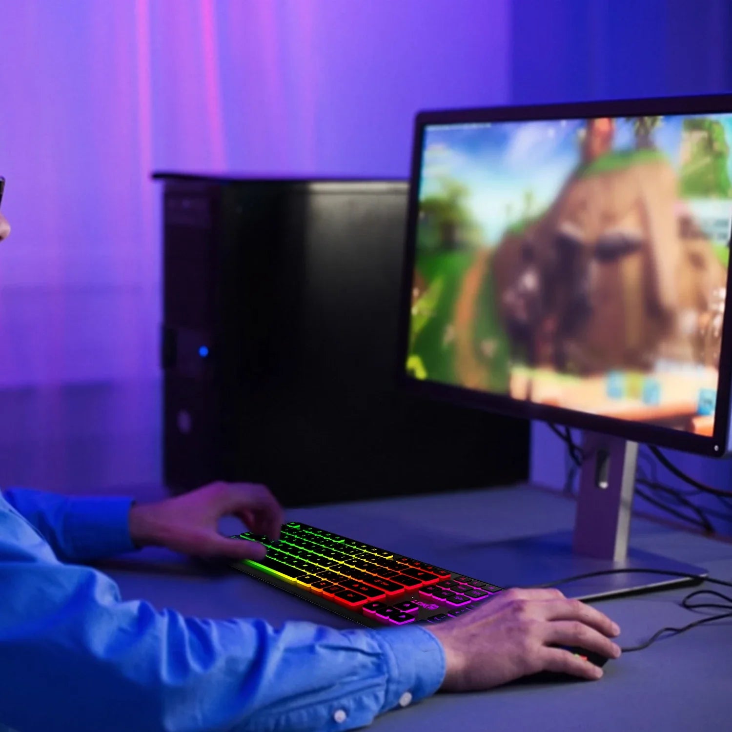 RGB Gaming Keyboard | Multi-Language Backlit