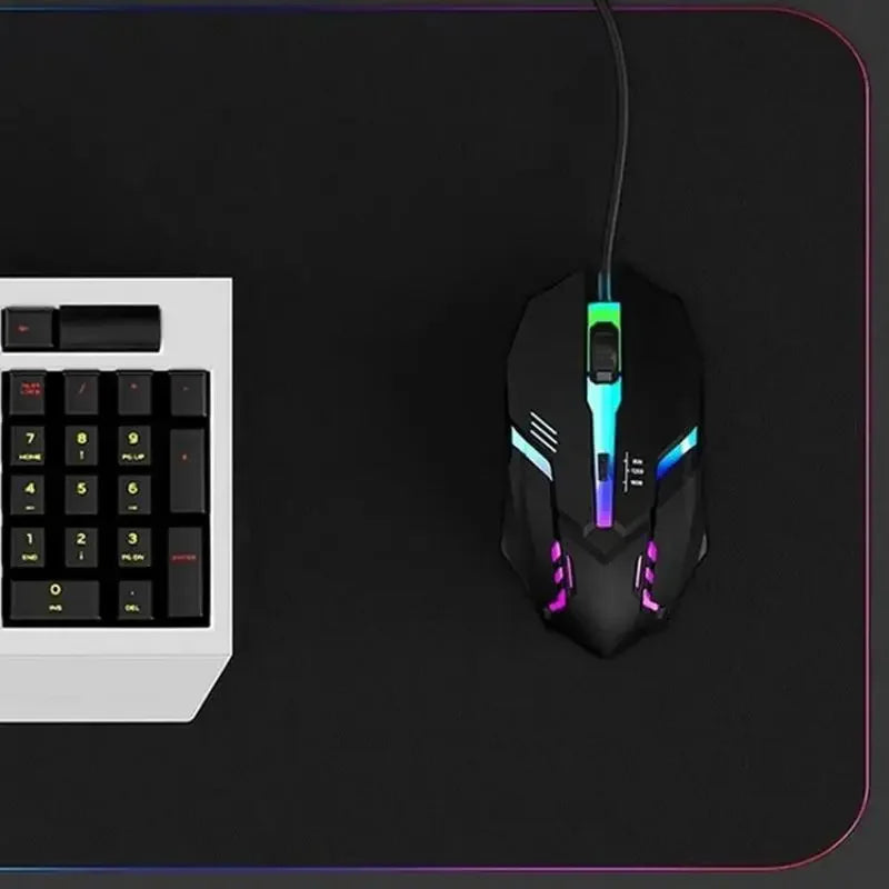Ergonomic Gaming Mouse | 4-button RGB backlit