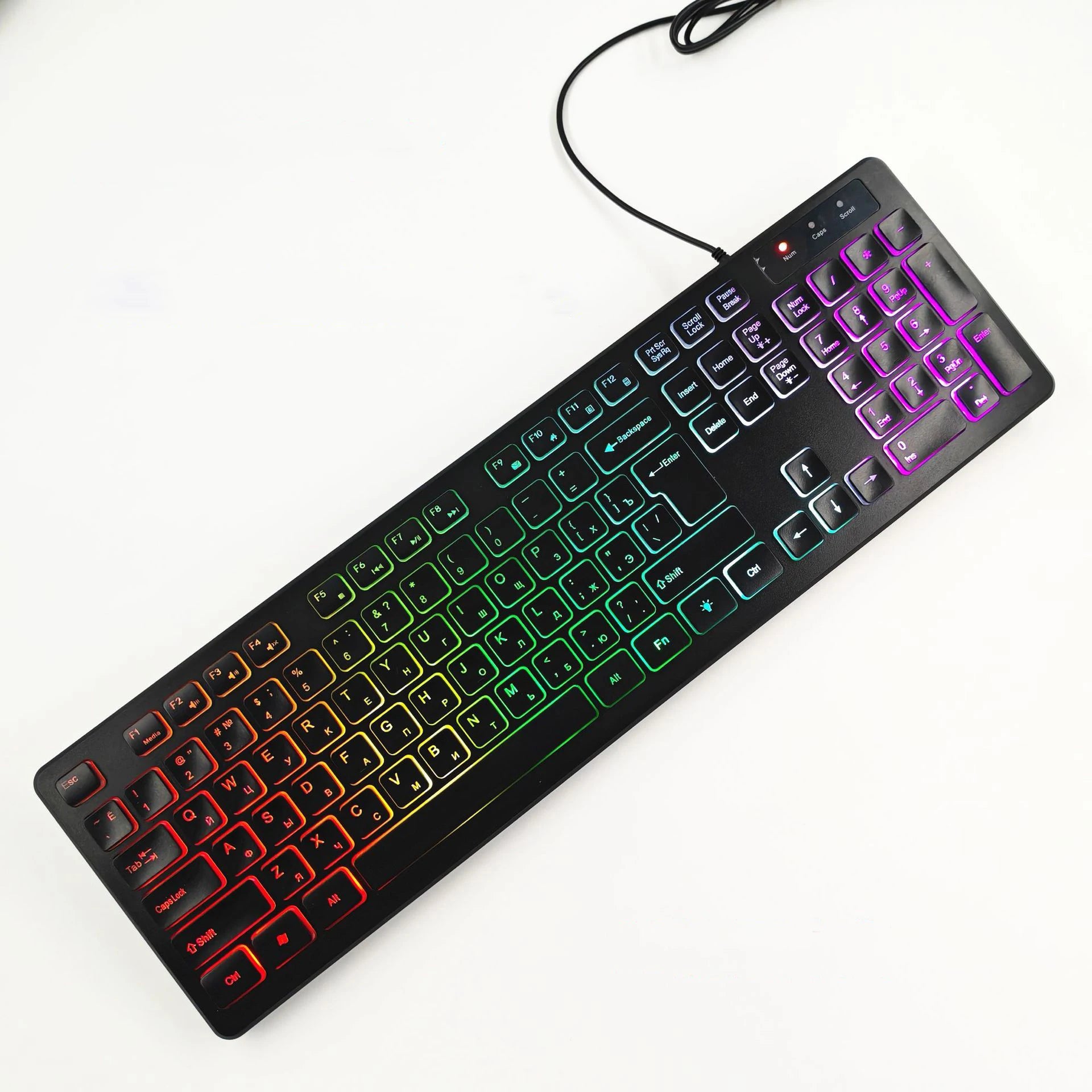 RGB Gaming Keyboard | Multi-Language Backlit
