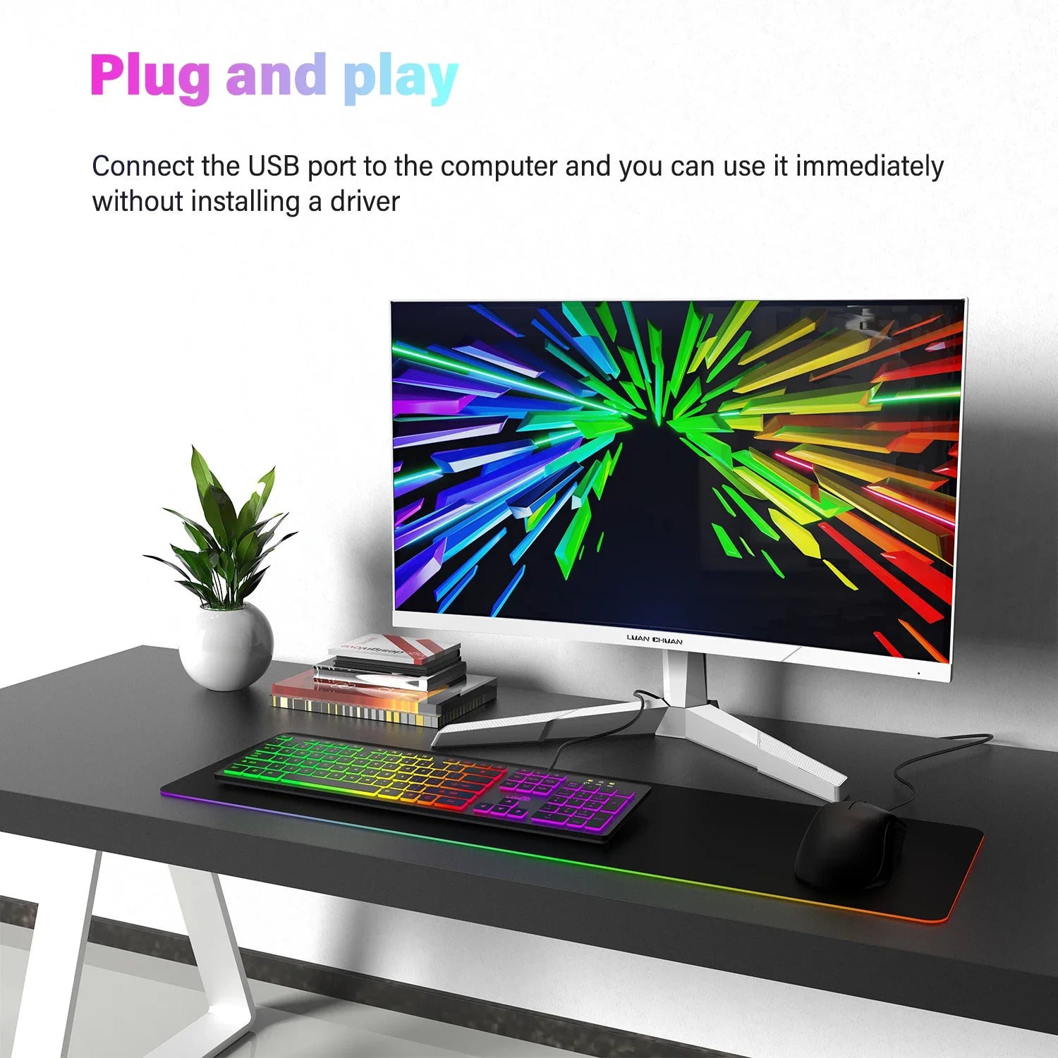RGB Gaming Keyboard | Multi-Language Backlit