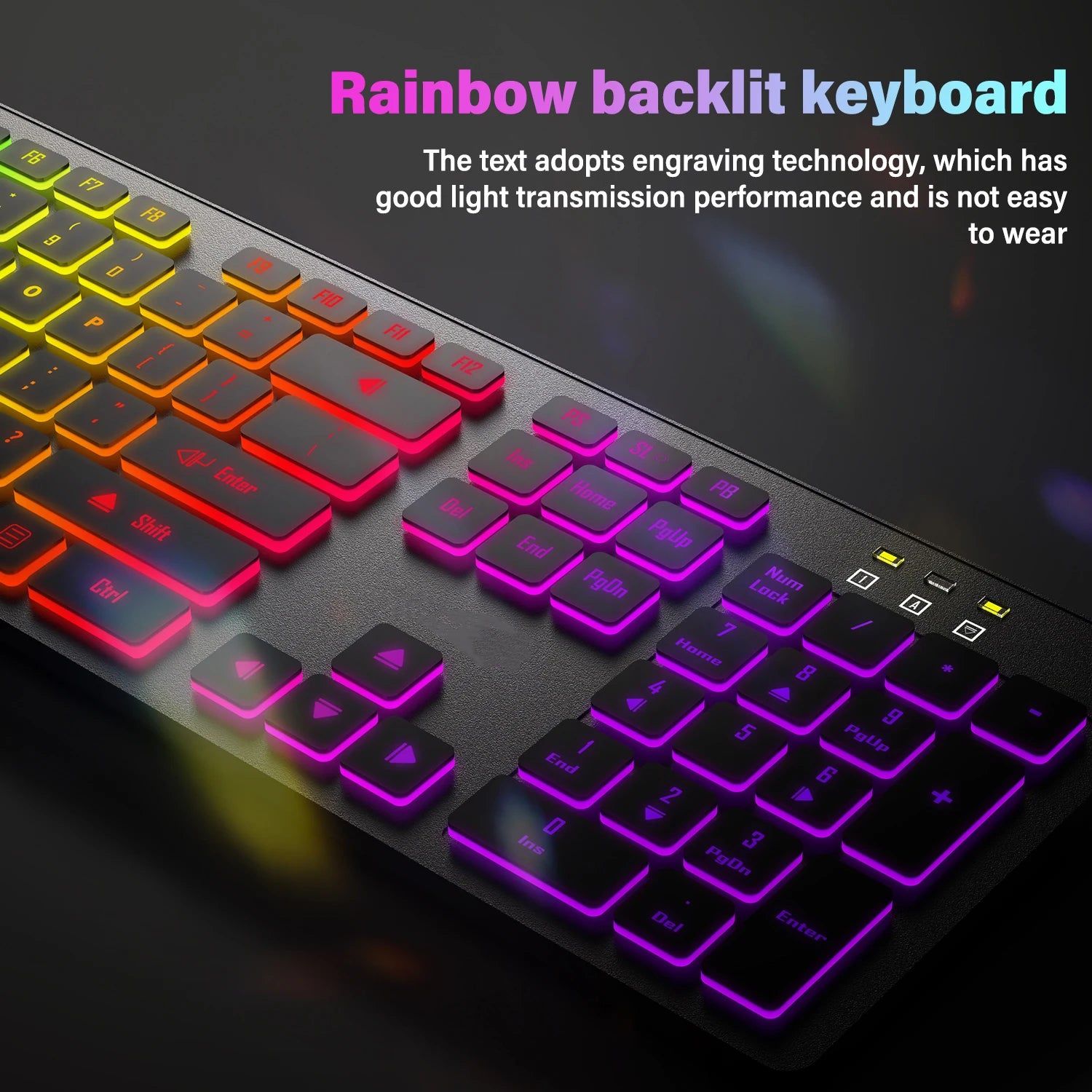 RGB Gaming Keyboard | Multi-Language Backlit